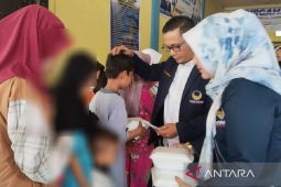 HUT ke - 4, Partai Nasdem Palas santuni anak yatim