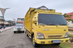 Polres Lingga tertibkan truk lori bawa BBM guna antisipasi tumpah ke jalan