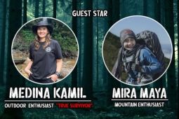 Medina Kamil dan Miramaya hadir pada acara Survival Booth Camp Lampung #2