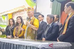 Kerukunan umat beragama tergambar saat peresmian GTTK Kristus Penolong Kuala Kurun