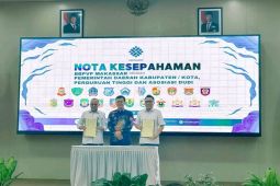 Bupati Morut tandatangani MoU pelatihan vokasi dengan Kementerian Ketenagakerjaan.