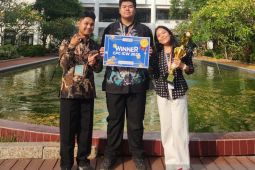 Mahasiswa FTUI raih juara 1 pada ajang 'Corrosion Presentation Challenge' di ITS