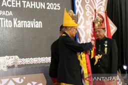 Wali Nanggroe Aceh beri gelar kehormatan untuk Tito Karnavian