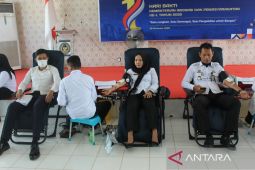 Ditjenpas Sultra gelar donor darah guna tambah stok darah PMI