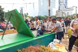 Petugas operator kontrol air mancur Patung Kuda ditemukan tewas pada Rabu pagi
