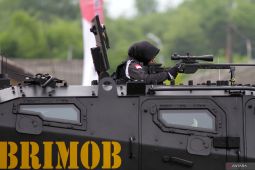 Peringatan HUT Korps Brimob di Sidoarjo