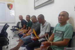 Polda NTB tangkap lima pelaku pembacokan polisi saat eksekusi lahan di Sumbawa