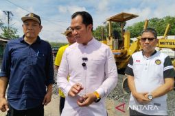 Bupati Pulang Pisau tinjau pembangunan lokasi persinggahan, begini perkembangannya