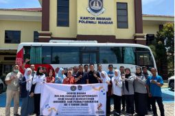 Hari Bhakti Kemenimipas, Imigrasi Polman gelar donor darah