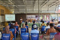 Kanwil Kemenkum Babel berikan penyuluhan warga Desa Kerakas