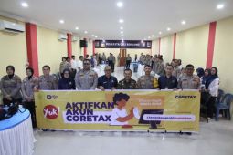 KPP Pratama Lubuk Pakam gelar edukasi Coretax di Polresta Deli Serdang