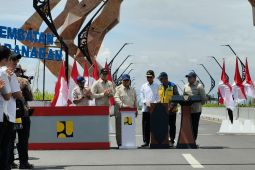 Prabowo resmikan operasional Jembatan Kabanaran Kulonprogo-Bantul