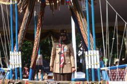 Bupati Lamtim pimpin apel penutupan kegiatan Pramuka Kwartir Ranting Labuhan Ratu