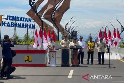 Presiden Prabowo resmikan Jembatan Kabanaran di Kabupaten Bantul