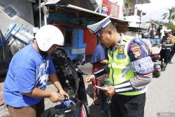 Sebanyak 28 pelanggar terjaring Operasi Zebra Otanaha di Gorontalo