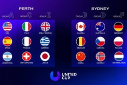 18 negara akan bertanding dalam United Cup 2026