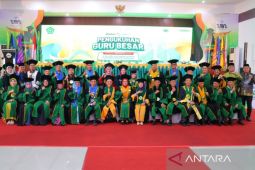 UINSU kukuhkan dua Guru Besar Fakultas Ilmu Tarbiyah dan Keguruan