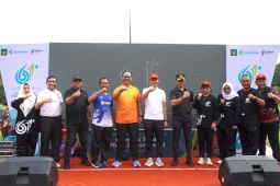 HKN Ke-61 Langkat dimeriahlan jalan santai