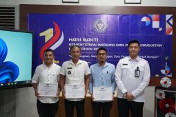 Peringati hari Bakti Kemenimipas ke-1, Imigrasi Sabang gelar tasyakuran