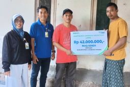 BPJS Ketenagakerjaan berikan santunan untuk petani meninggal di Lombok Utara