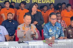 Polrestabes Medan ungkap 60 kg sabu dari 212 tersangka selama 42 hari