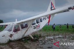 Kapolres Karawang sebut pesawat yang jatuh di Karawang diduga akibat gangguan mesin