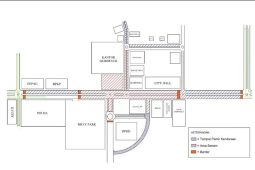 Sejumlah ruas jalan di Pangkalpinang ditutup saat Peringatan HUT ke-25 Provinsi Babel