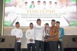 Kafilah Murung Raya raih juara umum III MTQH Kalteng