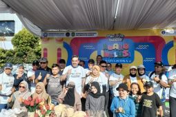 Kanwil Kemenkum Kalbar berikan layanan kekayaan intelektual pada acara jalan sehat MikroDOTS