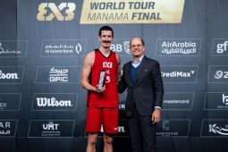 Pebasket Strahinja Stojacic raih MVP FIBA 3x3 World Tour