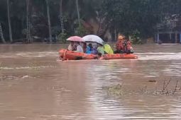 Lebih 150 KK terdampak banjir luapan air Sungai di Nagari Aia Gadang Pasaman Barat
