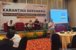 Pelaku ekspedisi Sumsel komitmen bersama patuhi aturan karantina