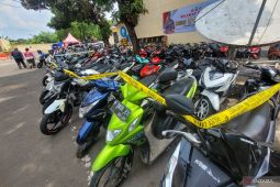 Polisi amankan 56 sepeda motor dari lokasi balap liar di Situbondo