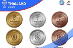 Desain medali SEA Games 2025 padukan motif olahraga dan seni Thailand