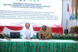 Pemprov Papua Tengah hibahkan tanah untuk bangun Kantor Kejati Papua