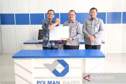 Kanwil Kemenkum Babel--Polman Timah Bangka perkuat layanan Sentra KI