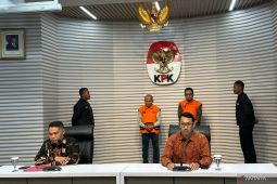 KPK tahan dua tersangka kasus pengadaan perusahaan konstruksi