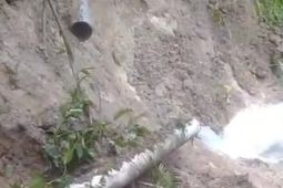 Pipa Transmisi dihantam banjir, pasokan air bersih ke 12 ribu pelanggan PDAM Padangsidimpuan terganggu