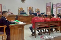 JPU Kejari Medan tuntut hukuman mati lima kurir ganja 128 kilogram