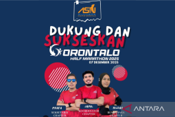 ASN Runners Chapter Gorontalo dukung Gorontalo Half Marathon 2025