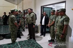 Menhan periksa kesiapan prajurit Yonif TP 828/BWM di Kalsel