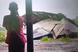 Satu rumah hanyut dihantam luapan air sungai