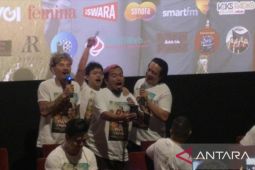 Gala film Wasiat Warisan, aktor kompak bawakan lagu "O Tano Batak"