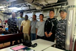 5 awak kapal asing ilegal ditempatkan di Rudenim Ranai