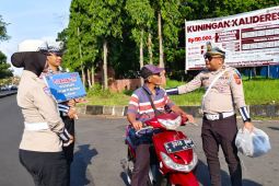 Polres Kuningan intensifkan edukasi humanis pada Operasi Zebra Lodaya