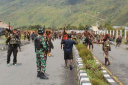 Kodim 1714/Puncak Jaya membantu tangani pertikaian antar warga di Pegeleme