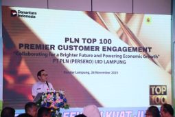 Dorong pertumbuhan ekonomi, PLN Lampung gelar TOP 100 Premier Customer Engagement