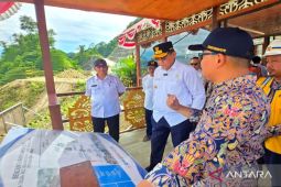 Gubernur pastikan pembangunan Bendungan Bulango Ulu hampir rampung