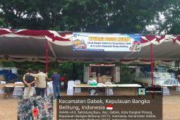 Disperindag Babel gelar operasi pasar murah di Terminal Selindung