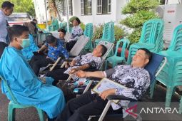 PMI Bangka penuhi distribusi ratusan kantong darah per bulan